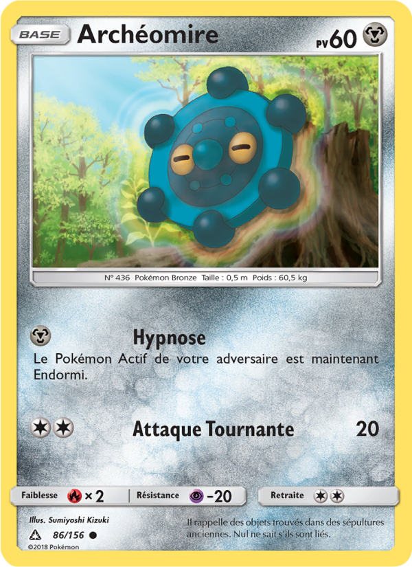 Archéomire 86 — Ultra-Prisme (French Pokémon TCG card)