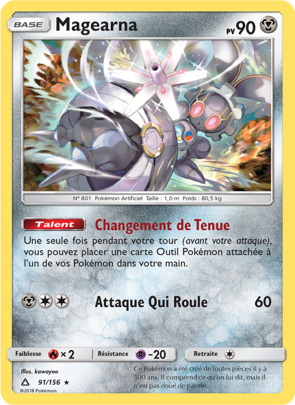 Magearna 91 — Ultra-Prisme (French Pokémon TCG card)