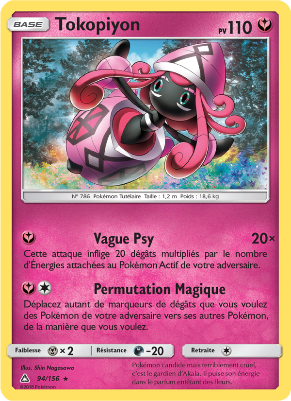 Tokopiyon 94 — Ultra-Prisme (French Pokémon TCG card)