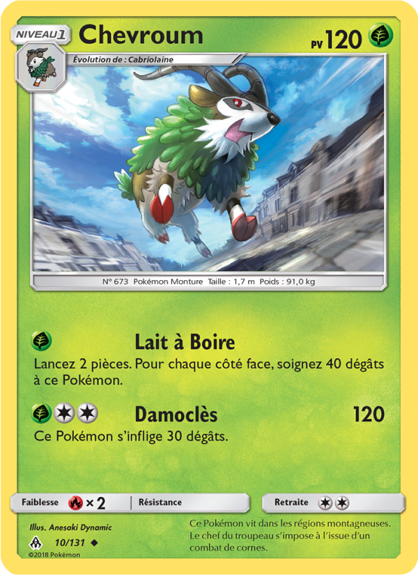 Chevroum 10 — Lumière Interdite (French Pokémon TCG card)