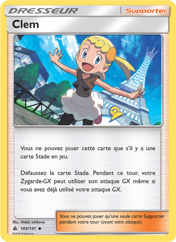 Clem 103 — Lumière Interdite (French Pokémon TCG card)