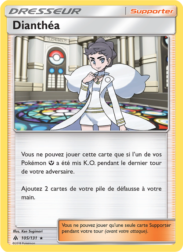 Dianthéa 105 — Lumière Interdite (French Pokémon TCG card)