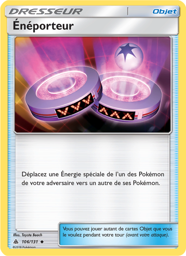 Énéporteur 106 — Lumière Interdite (French Pokémon TCG card)
