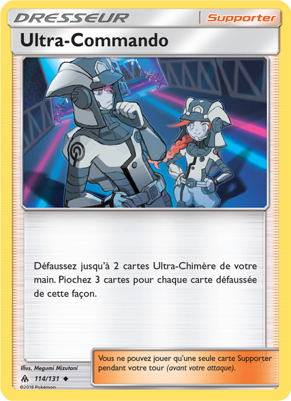 Ultra-Commando 114 — Lumière Interdite (French Pokémon TCG card)