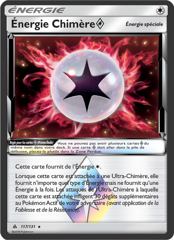 Énergie Chimère ◇ 117 — Lumière Interdite (French Pokémon TCG card)