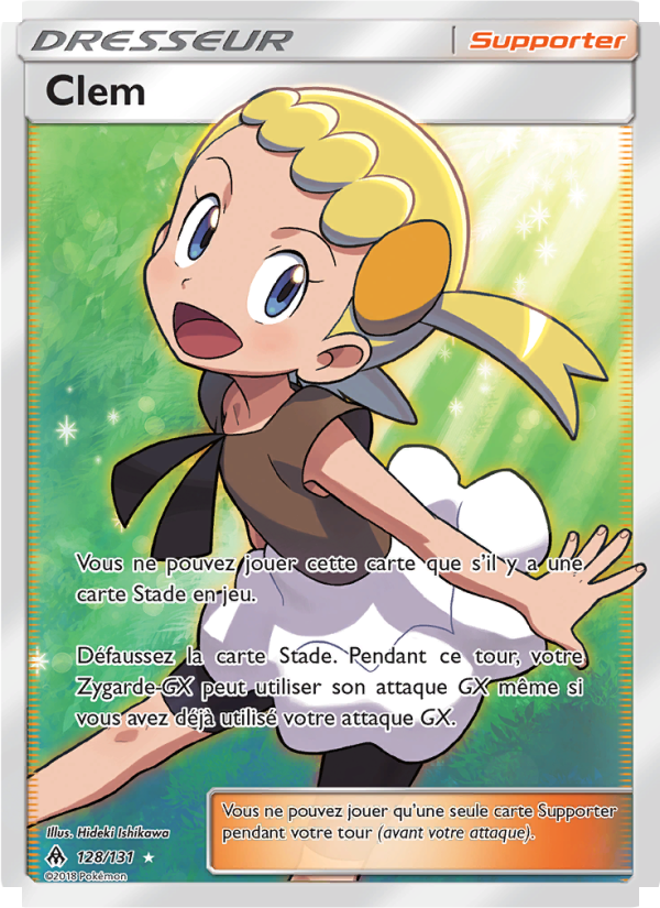 Clem 128 — Lumière Interdite (French Pokémon TCG card)