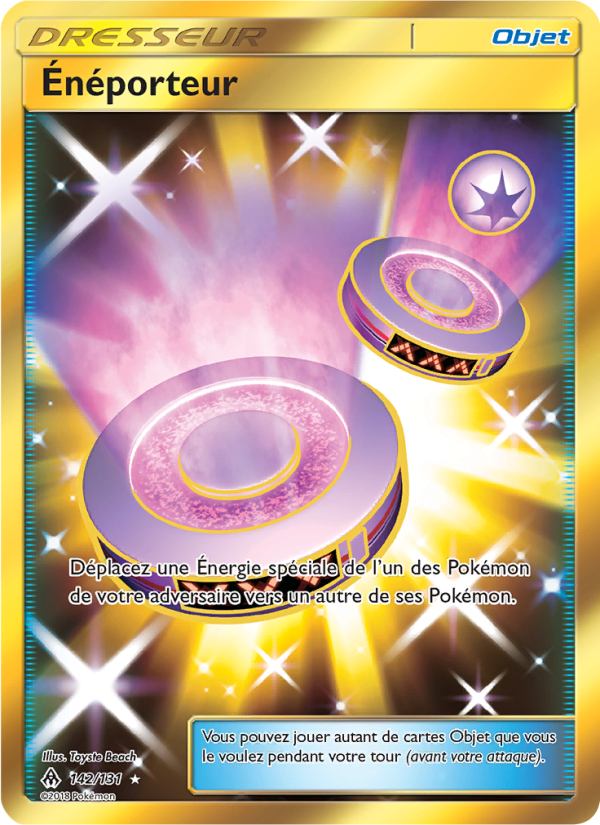 Énéporteur 142 — Lumière Interdite (French Pokémon TCG card)