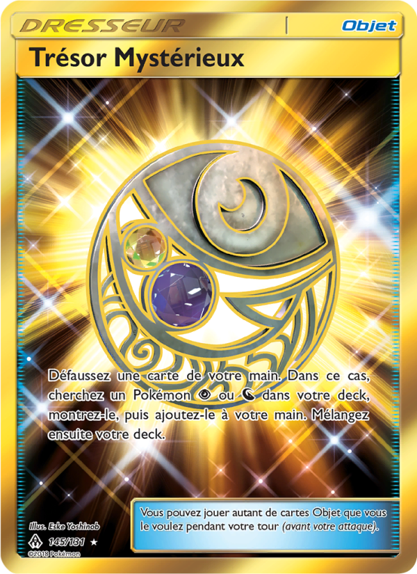 Trésor Mystérieux 145 — Lumière Interdite (French Pokémon TCG card)