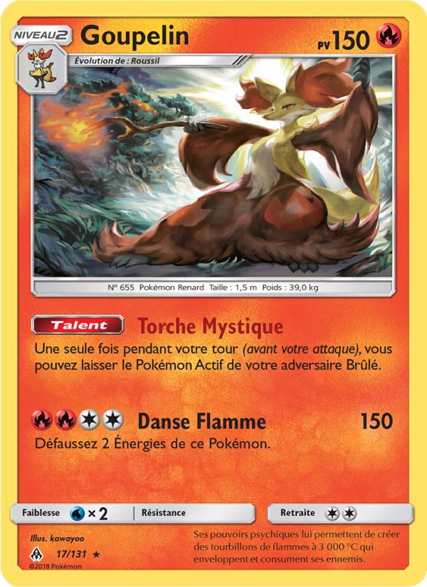 Goupelin 17 — Lumière Interdite (French Pokémon TCG card)