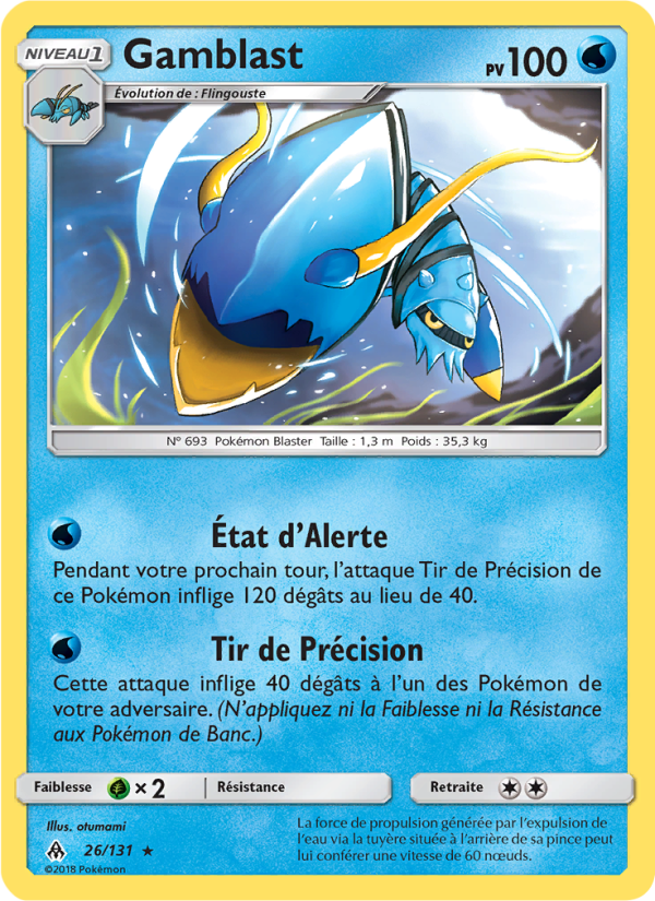 Gamblast 26 — Lumière Interdite (French Pokémon TCG card)