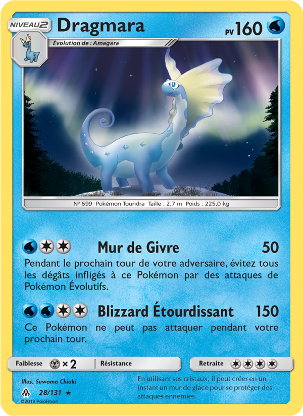 Dragmara 28 — Lumière Interdite (French Pokémon TCG card)