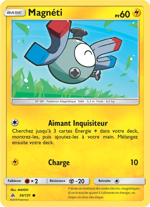 Magnéti 34 — Lumière Interdite (French Pokémon TCG card)