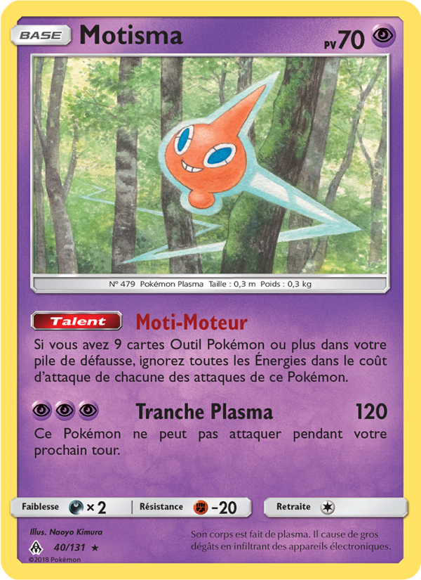 Motisma 40 — Lumière Interdite (French Pokémon TCG card)