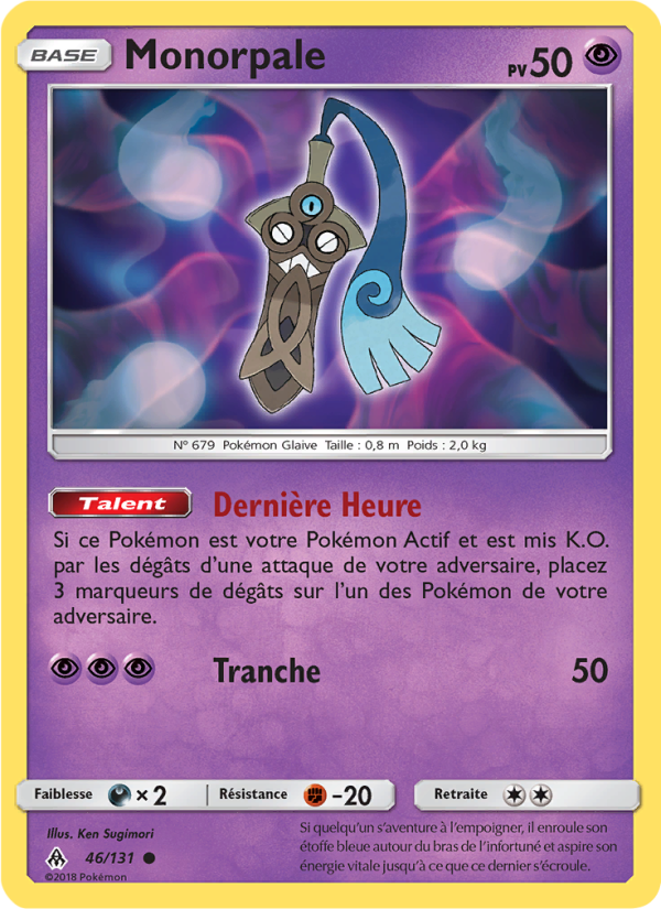 Monorpale 46 — Lumière Interdite (French Pokémon TCG card)