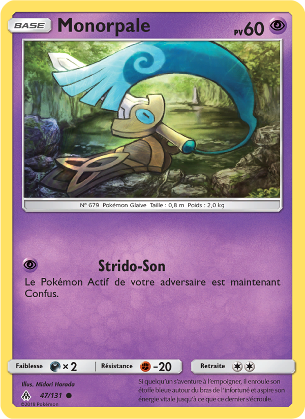 Monorpale 47 — Lumière Interdite (French Pokémon TCG card)