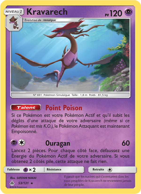 Kravarech 53 — Lumière Interdite (French Pokémon TCG card)