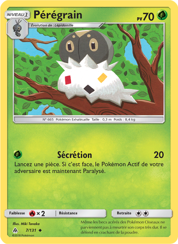 Pérégrain 7 — Lumière Interdite (French Pokémon TCG card)