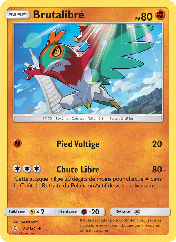 Brutalibré 70 — Lumière Interdite (French Pokémon TCG card)