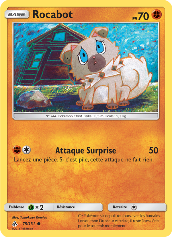 Rocabot 75 — Lumière Interdite (French Pokémon TCG card)