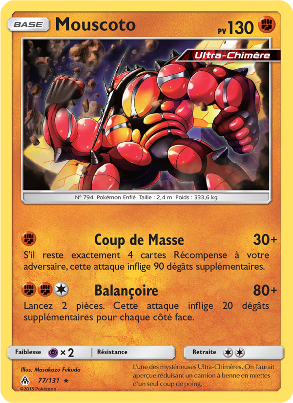 Mouscoto 77 — Lumière Interdite (French Pokémon TCG card)