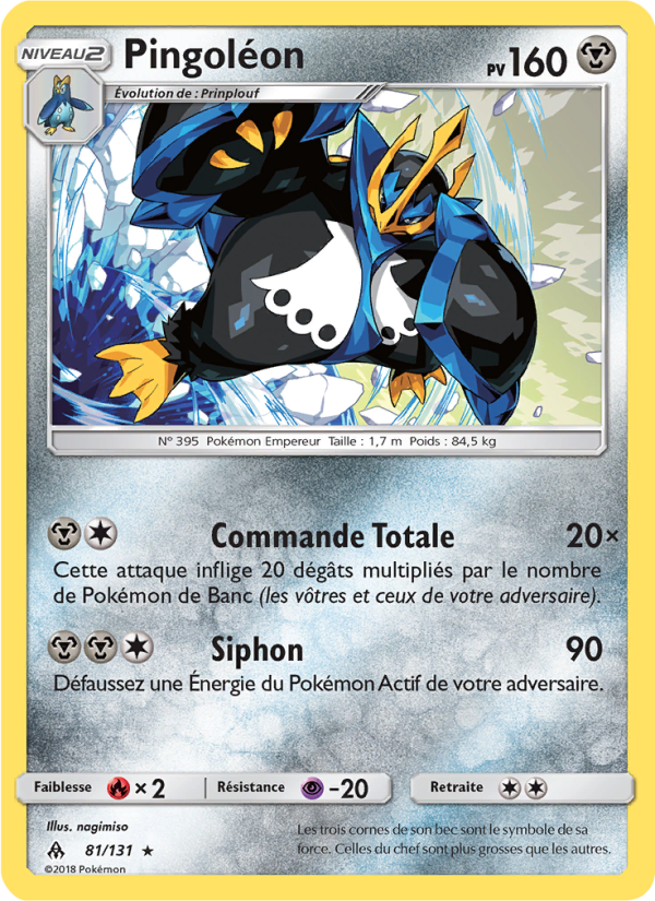 Pingoléon 81 — Lumière Interdite (French Pokémon TCG card)