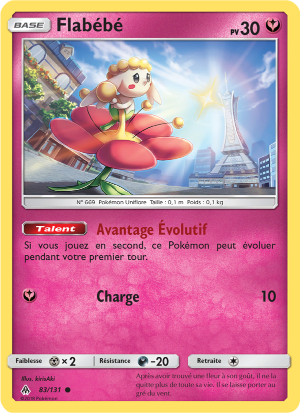 Flabébé 83 — Lumière Interdite (French Pokémon TCG card)