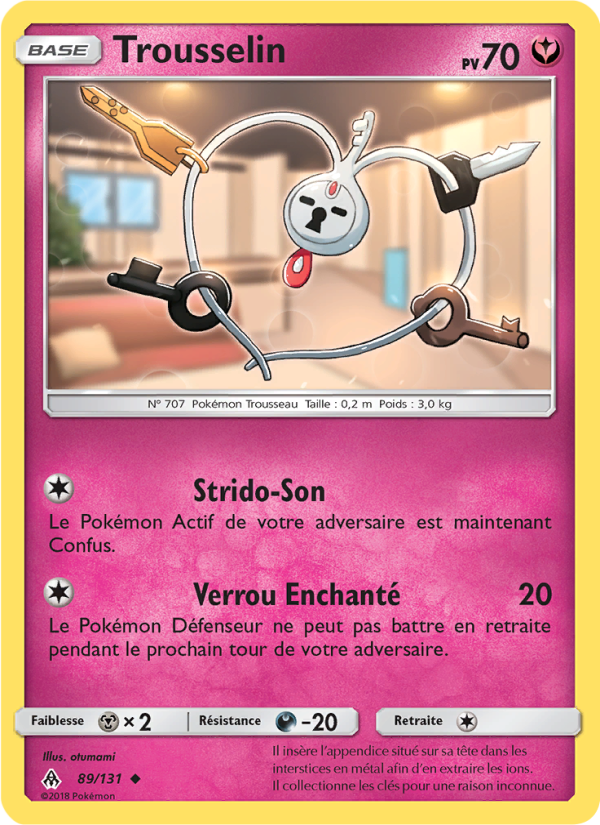 Trousselin 89 — Lumière Interdite (French Pokémon TCG card)