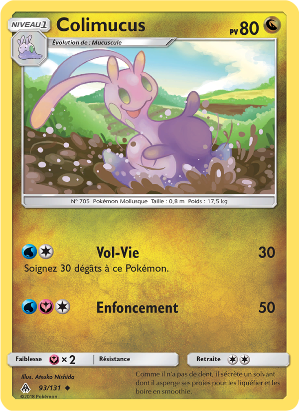 Colimucus 93 — Lumière Interdite (French Pokémon TCG card)