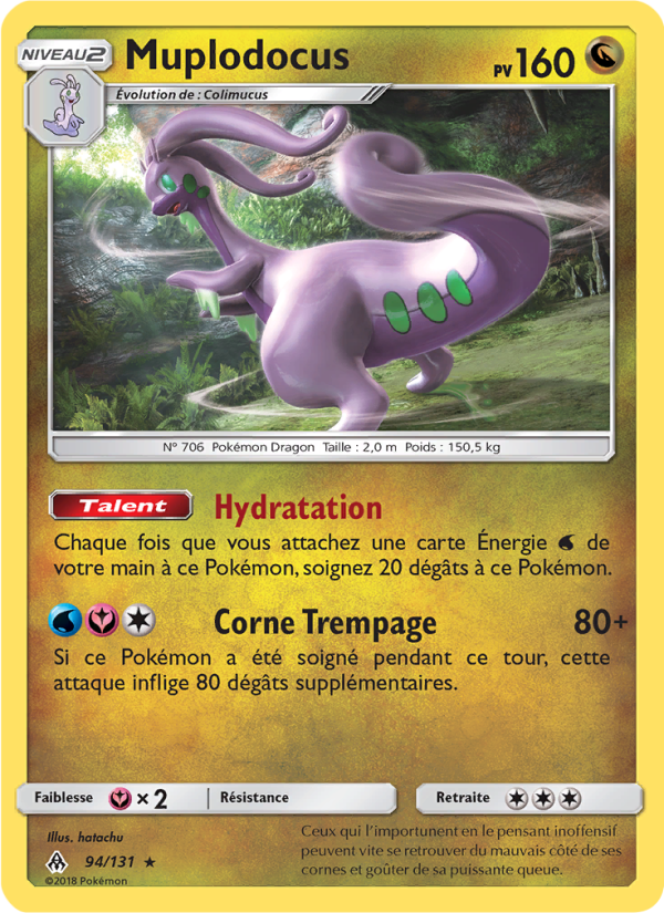 Muplodocus 94 — Lumière Interdite (French Pokémon TCG card)