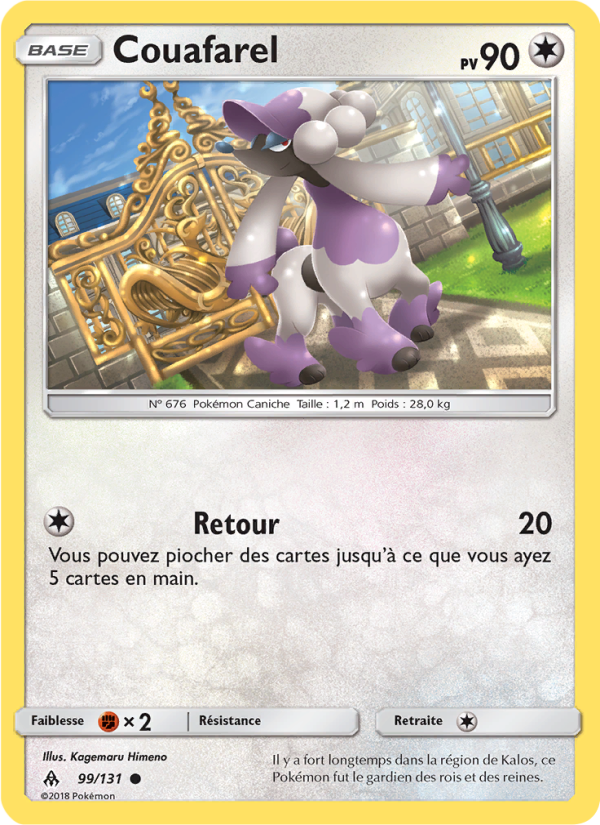 Couafarel 99 — Lumière Interdite (French Pokémon TCG card)