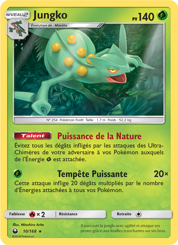 Jungko 10 — Tempête Céleste (French Pokémon TCG card)