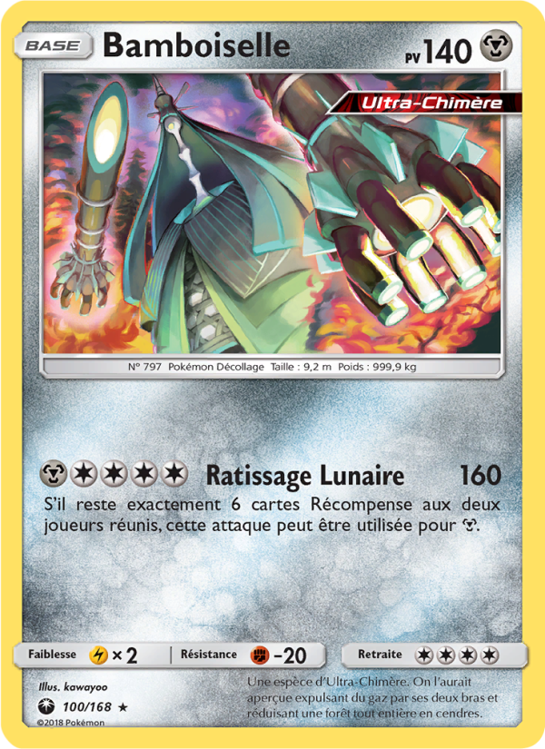 Bamboiselle 100 — Tempête Céleste (French Pokémon TCG card)