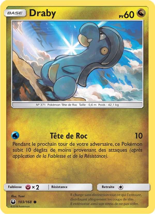 Draby 103 — Tempête Céleste (French Pokémon TCG card)