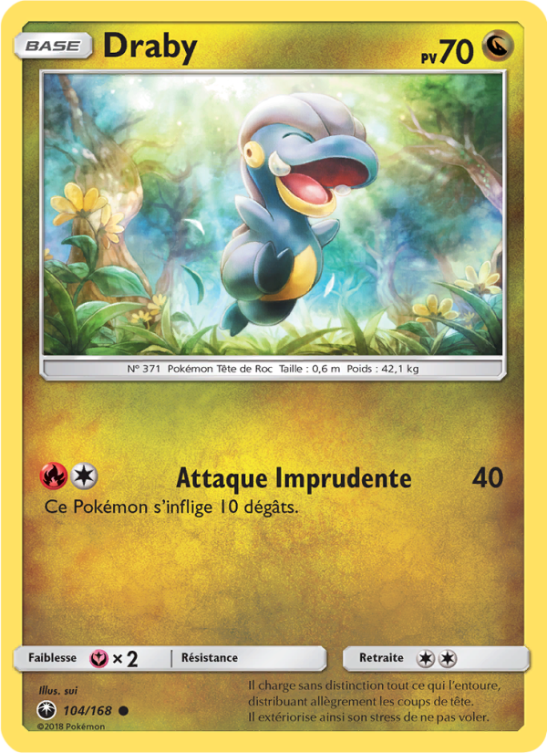 Draby 104 — Tempête Céleste (French Pokémon TCG card)