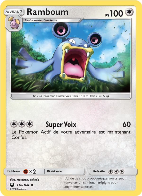 Ramboum 118 — Tempête Céleste (French Pokémon TCG card)