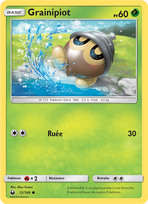 Grainipiot 12 — Tempête Céleste (French Pokémon TCG card)