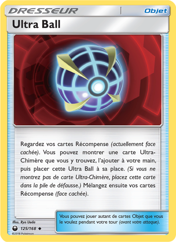 Ultra Ball 125 — Tempête Céleste (French Pokémon TCG card)