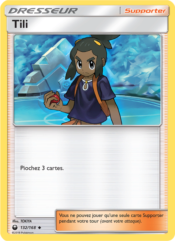Tili 132 — Tempête Céleste (French Pokémon TCG card)