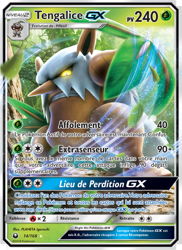 Tengalice GX 14 — Tempête Céleste (French Pokémon TCG card)