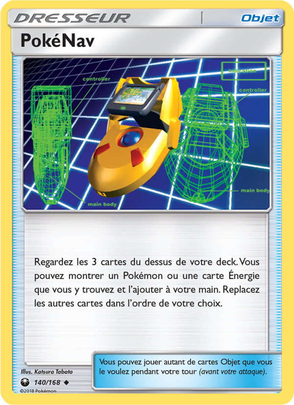PokéNav 140 — Tempête Céleste (French Pokémon TCG card)