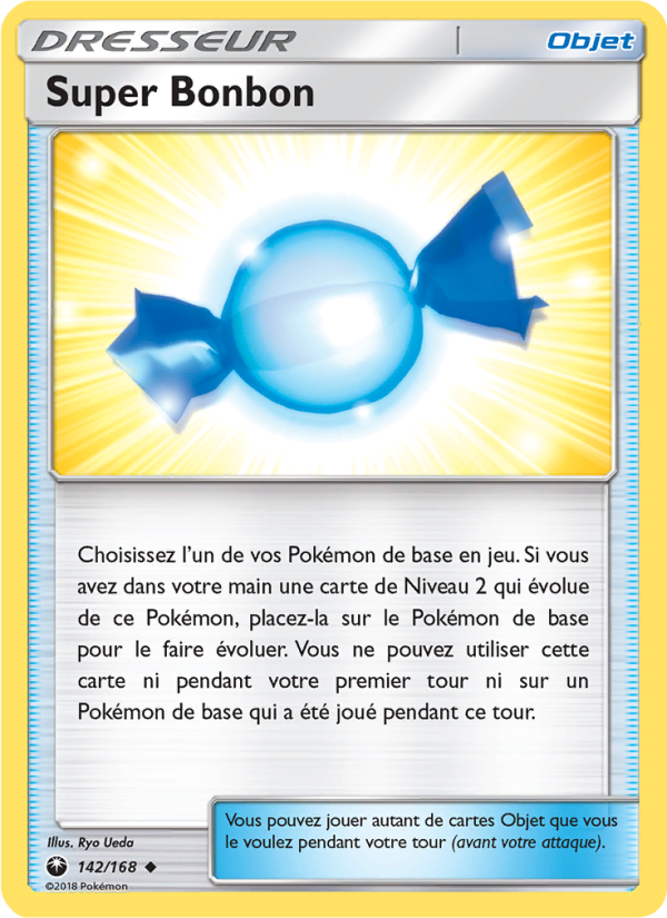 Super Bonbon 142 — Tempête Céleste (French Pokémon TCG card)