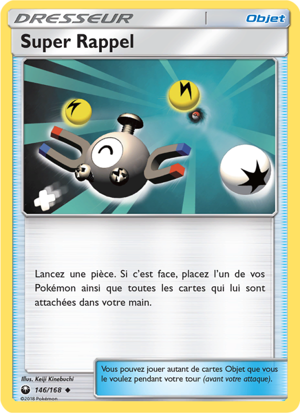 Super Rappel 146 — Tempête Céleste (French Pokémon TCG card)