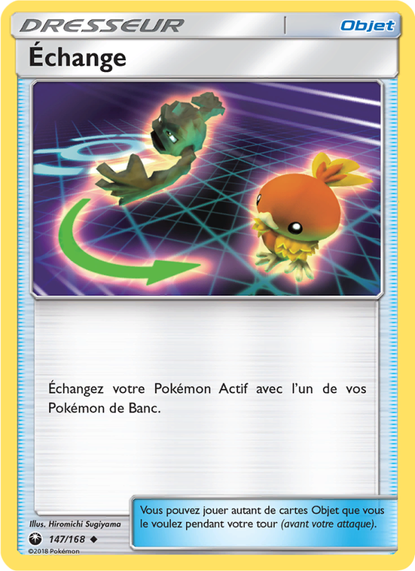 Échange 147 — Tempête Céleste (French Pokémon TCG card)