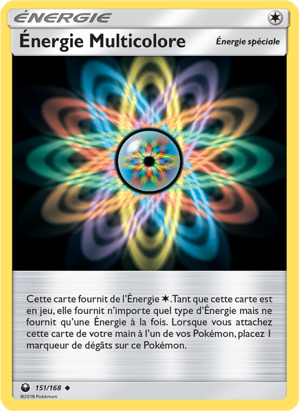 Énergie Multicolore 151 — Tempête Céleste (French Pokémon TCG card)
