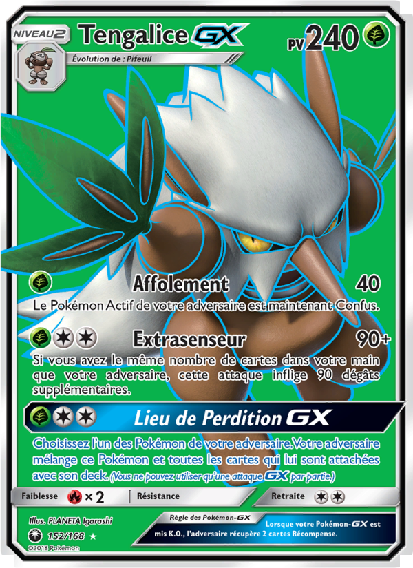 Tengalice GX 152 — Tempête Céleste (French Pokémon TCG card)