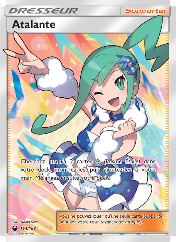 Atalante 164 — Tempête Céleste (French Pokémon TCG card)