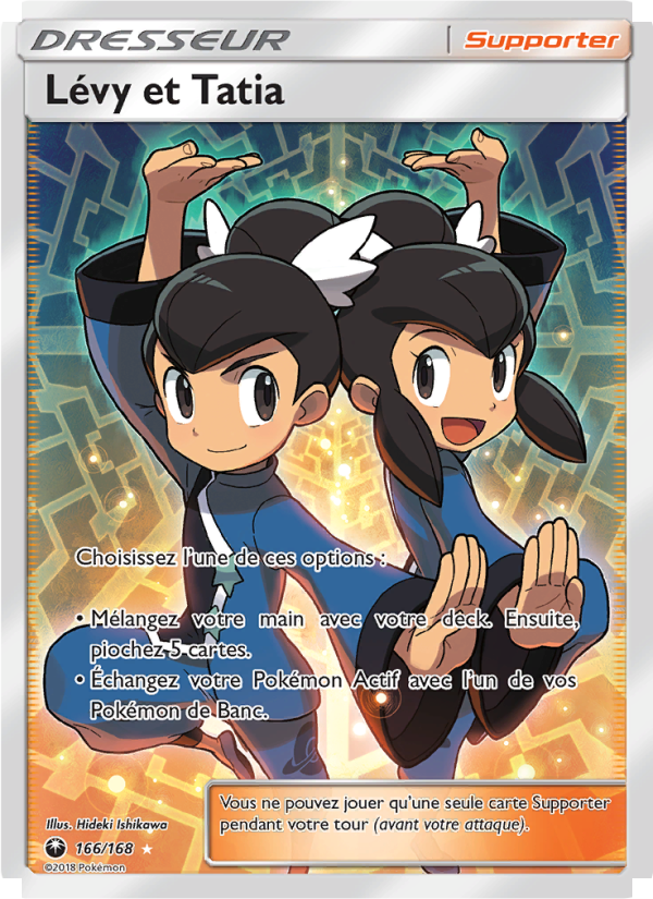 Lévy et Tatia 166 — Tempête Céleste (French Pokémon TCG card)