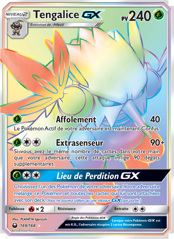 Tengalice GX 169 — Tempête Céleste (French Pokémon TCG card)