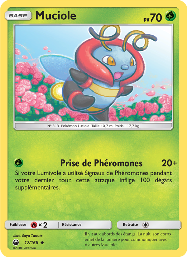 Muciole 17 — Tempête Céleste (French Pokémon TCG card)