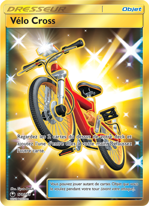 Vélo Cross 178 — Tempête Céleste (French Pokémon TCG card)